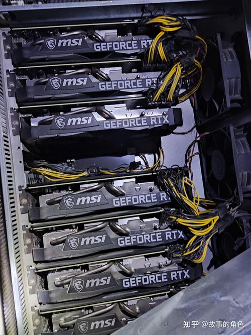 Modern mining farm utilizing advanced network optimization techniques