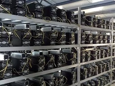 Hydroelectric-powered Bitcoin mining farm optimizing energy usage