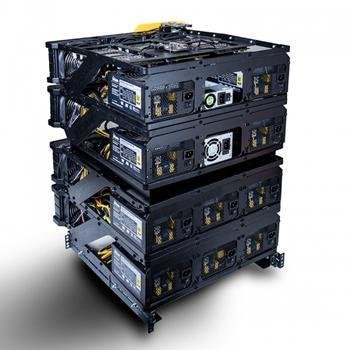 An overview of advanced mining rigs optimized for cryptocurrencies like Dogecoin, showcasing their role in overcoming increased mining difficulties